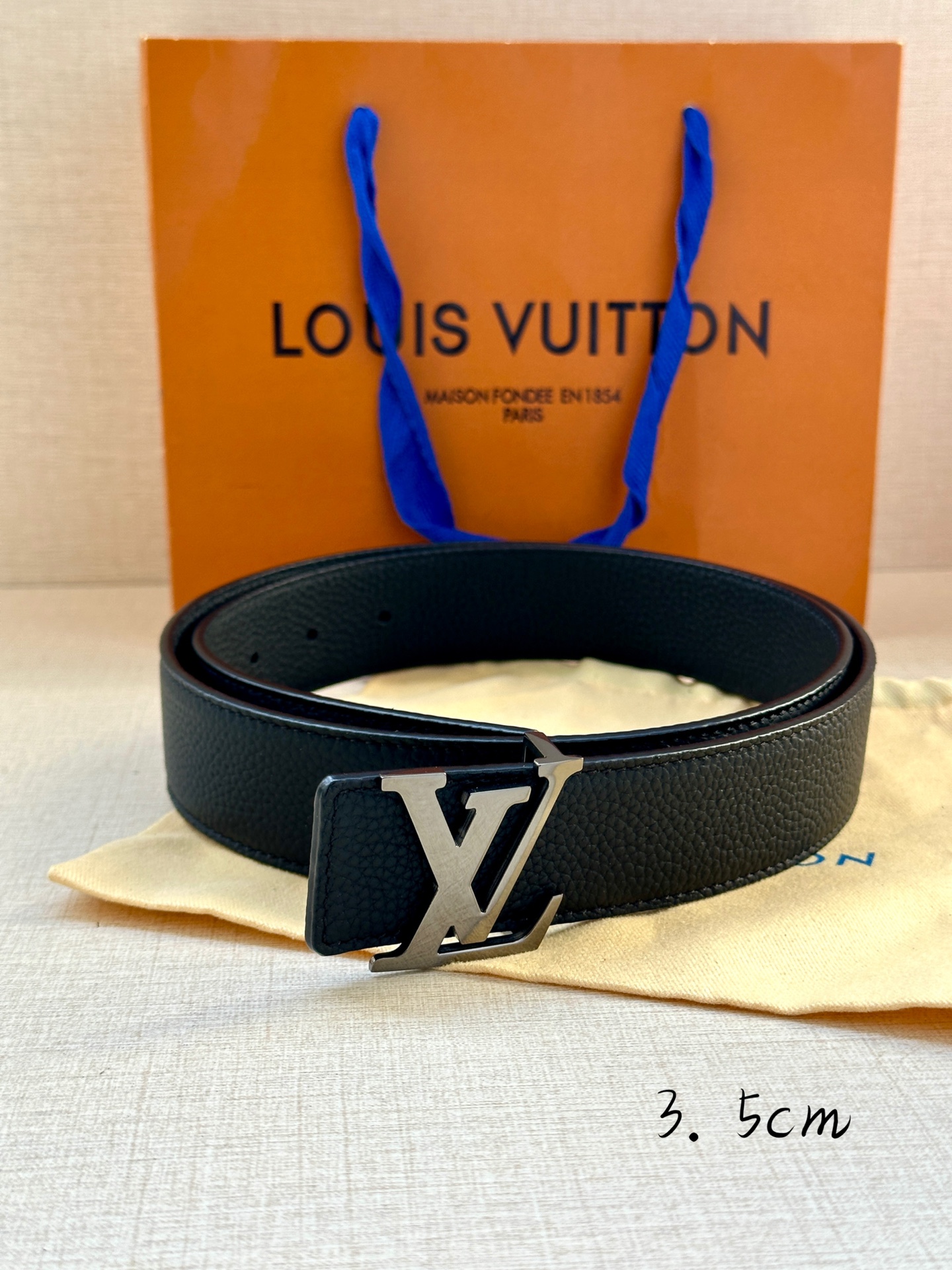 LV Aerogram 35mm Belt   95사이즈