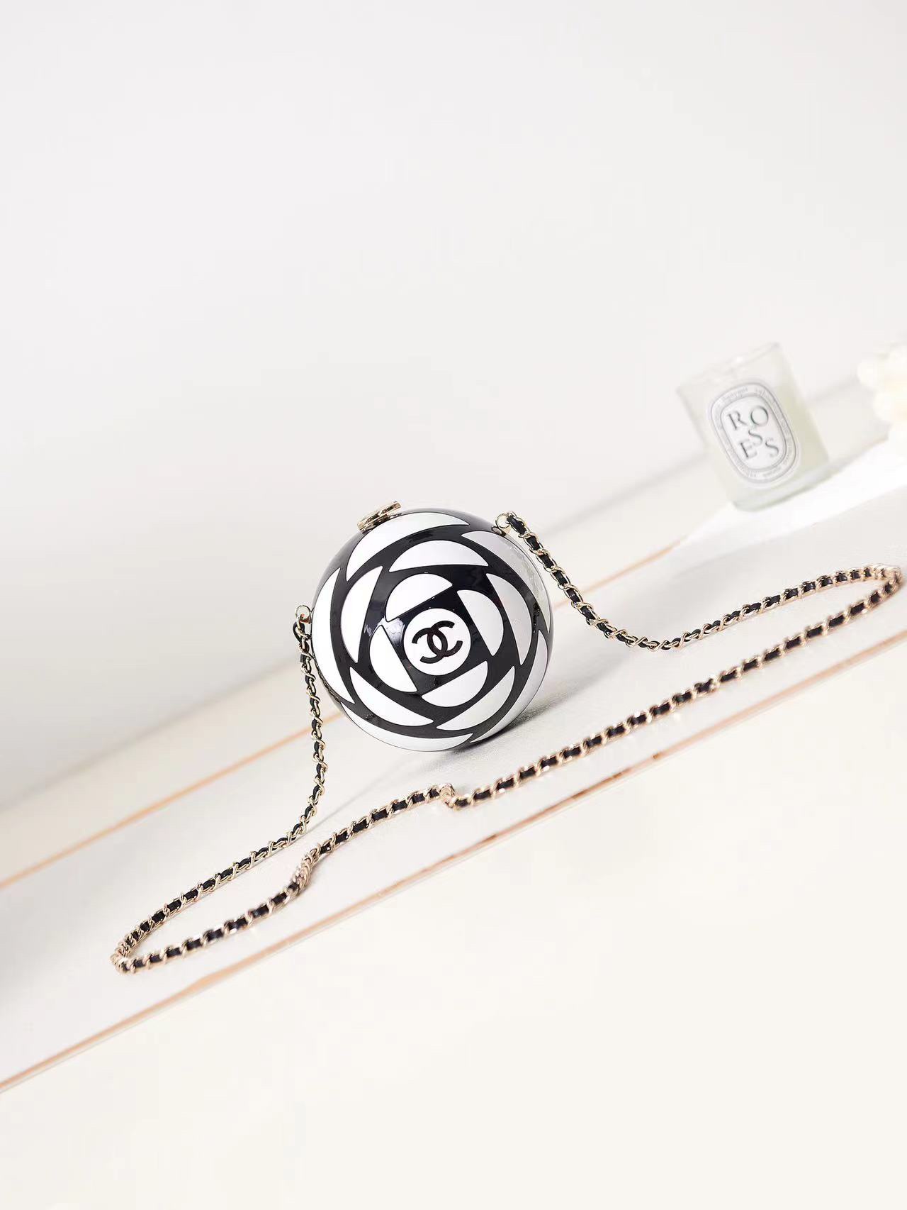 샤 ƆC ⅭＨΑＮＥⅬ ƆC 넬 13 이브닝 백 12-12-12cm AS3716