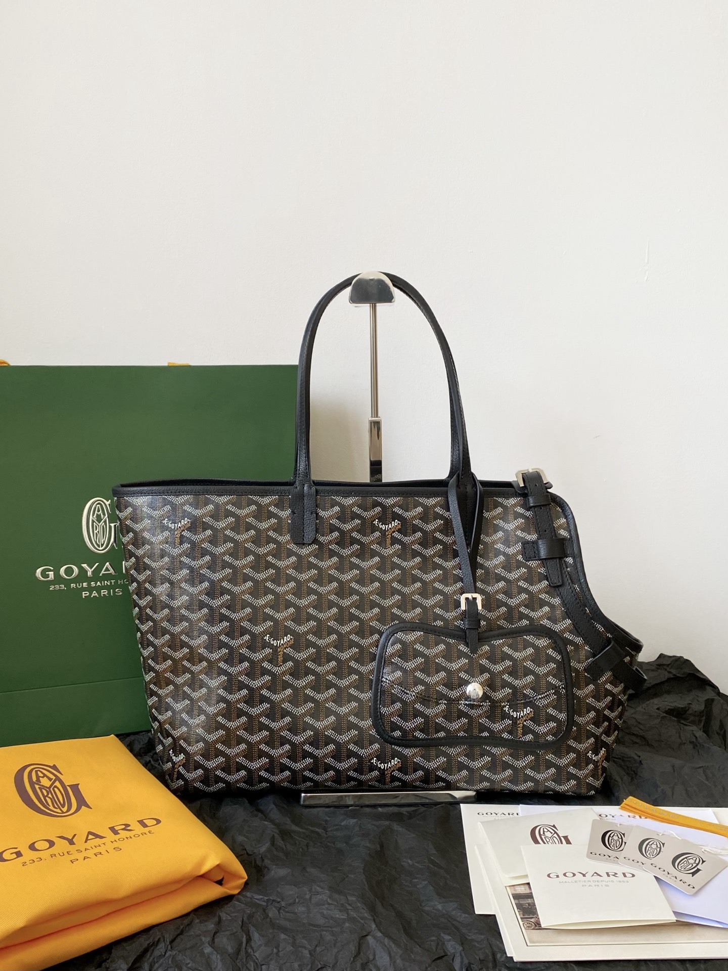 고야드 시앙 그리백 33.5×27×15cm