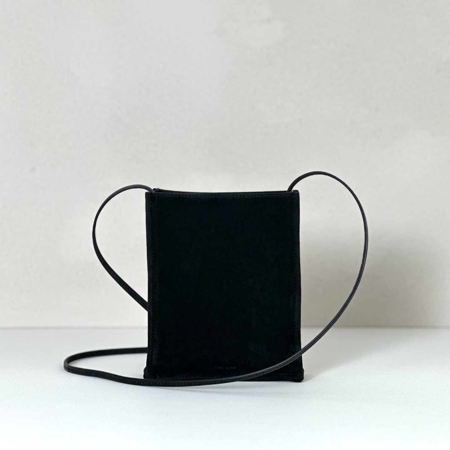 더로우 크로스백  스웨이드 14*7*5cm