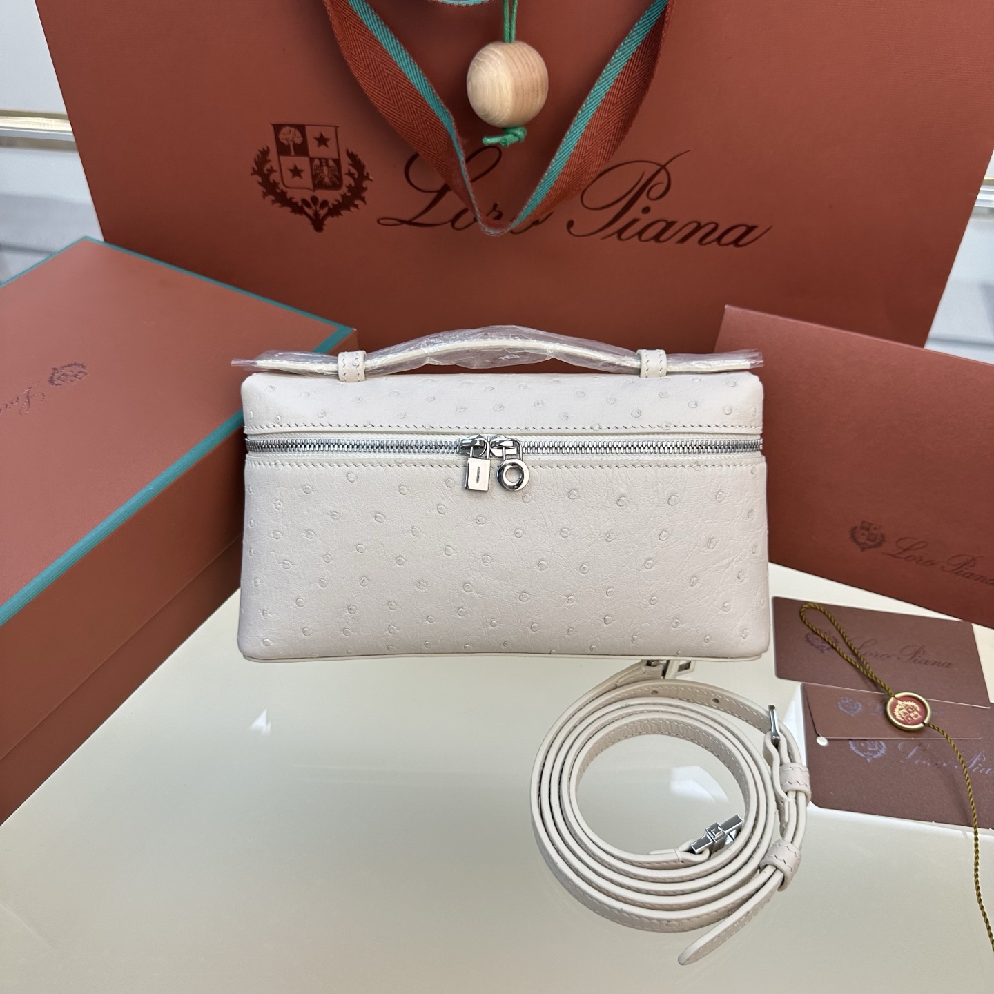 로로피아나  Extra pocket L19 19×7×12cm