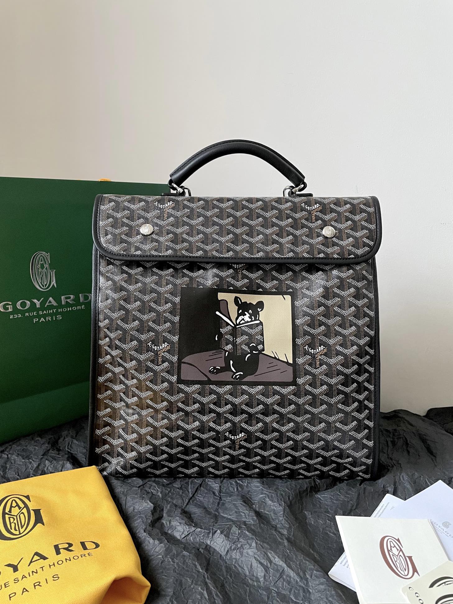 고야드 백팩 37×34×15cm