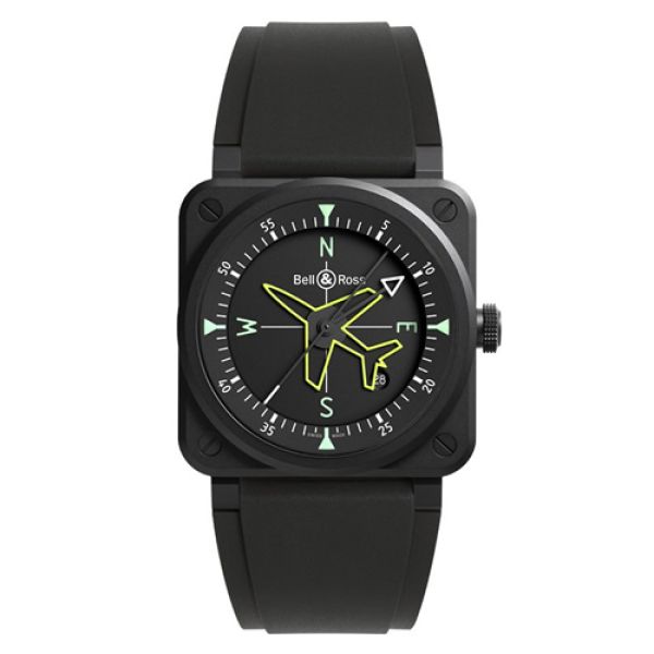 BR 2892 41mm  Bell & Ross BR 03 GYROCOMPASS LTD 999